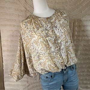 Vintage Batwing Hippie Blouse